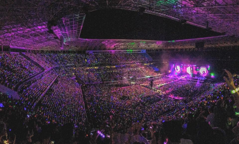 Coldplay na Arena do Grêmio